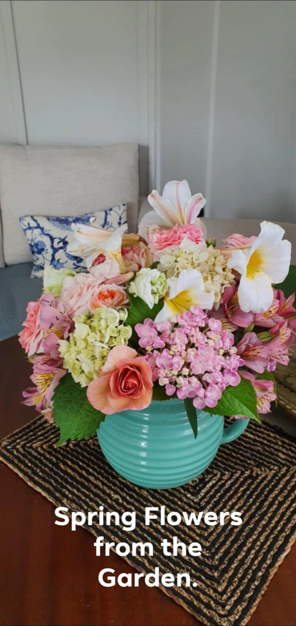 Spring flowers from the garden